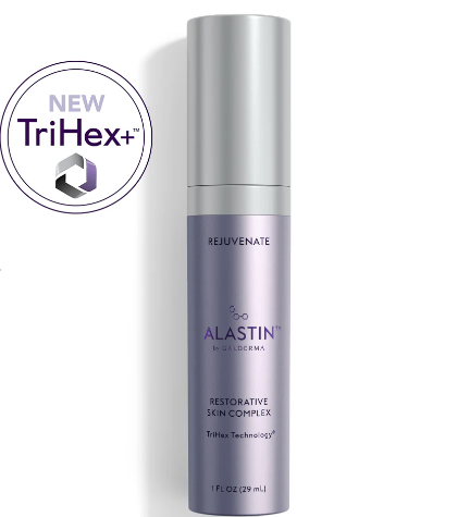 Bottle of ALASTIN restorative skin complex